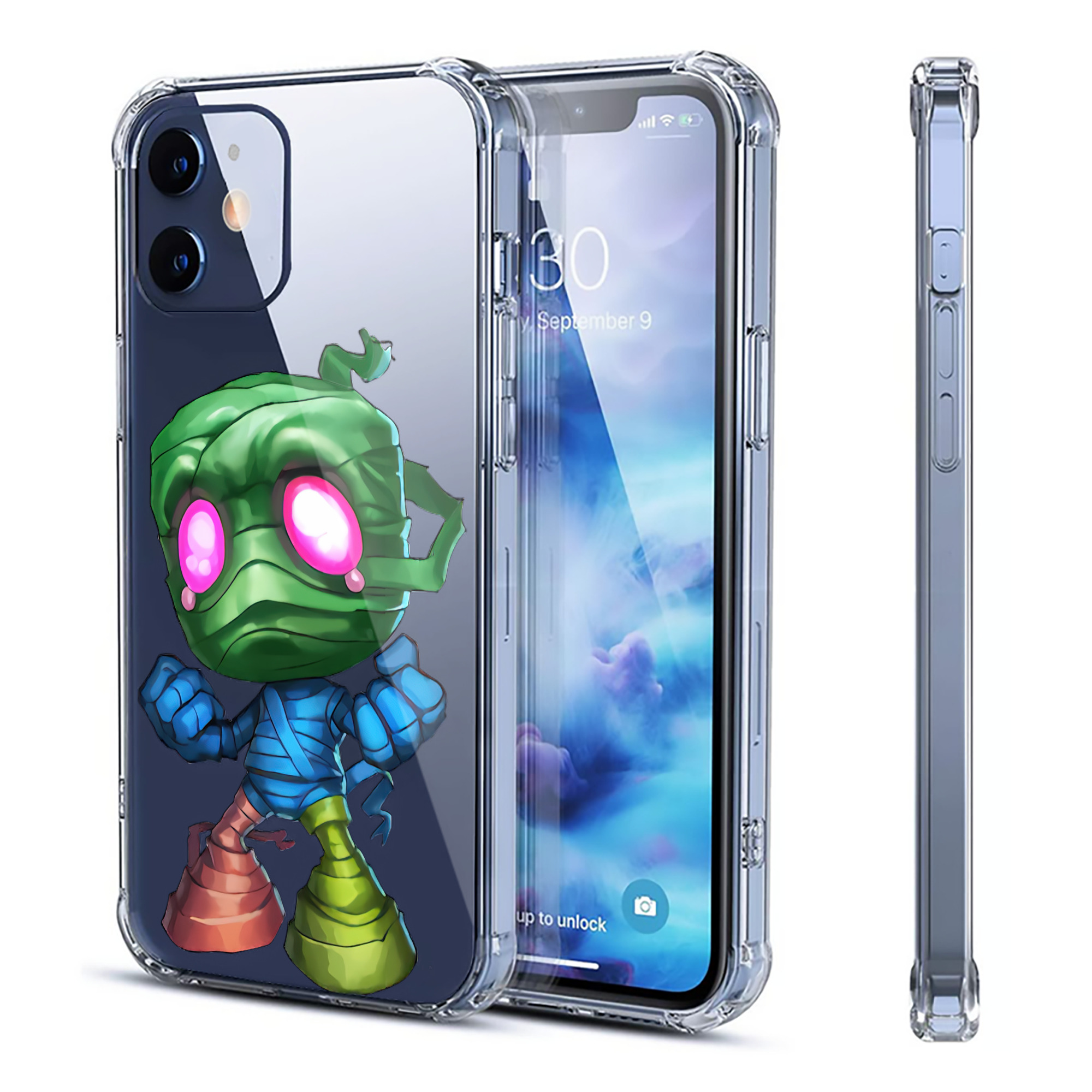 （画像用） リーグ・オブ・レジェンド League of Legends LOL 【iPhone 12シリーズ対応】透明スマホケース（クリアソフトケース）